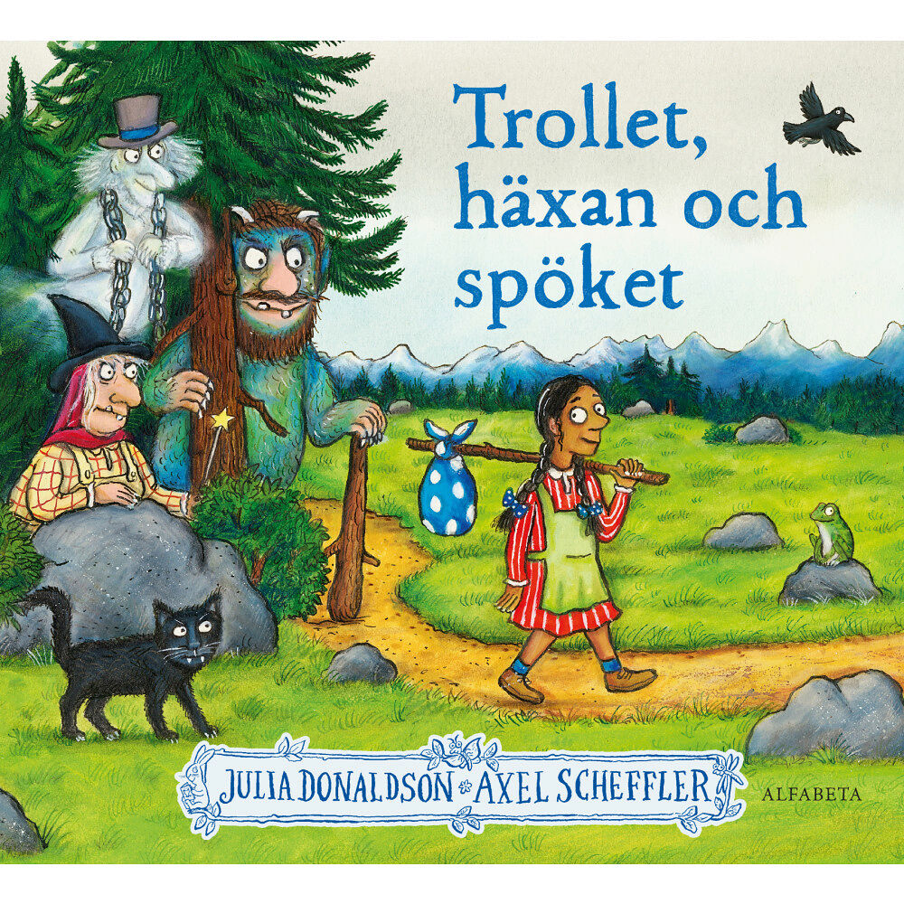 Julia Donaldson Trollet, häxan och spöket (inbunden)