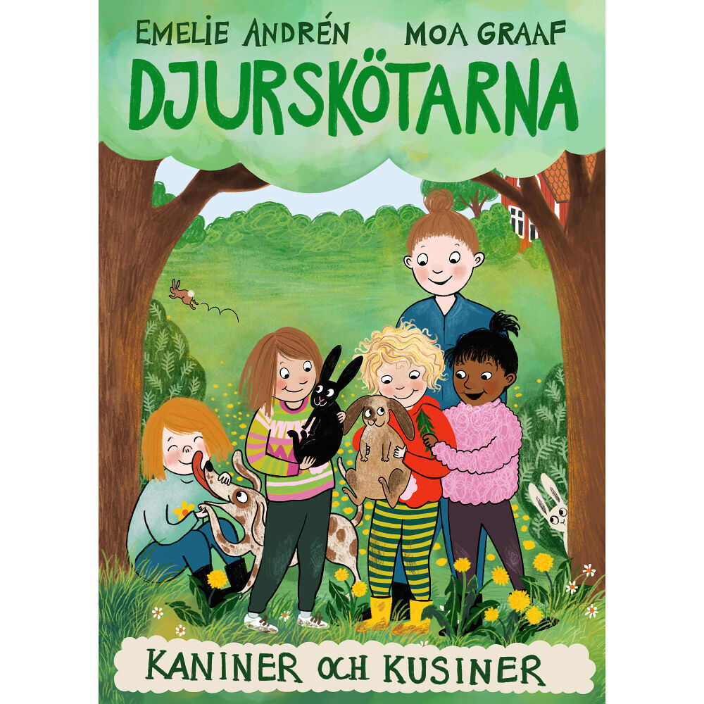 Emelie Andrén Kaniner och kusiner (inbunden)