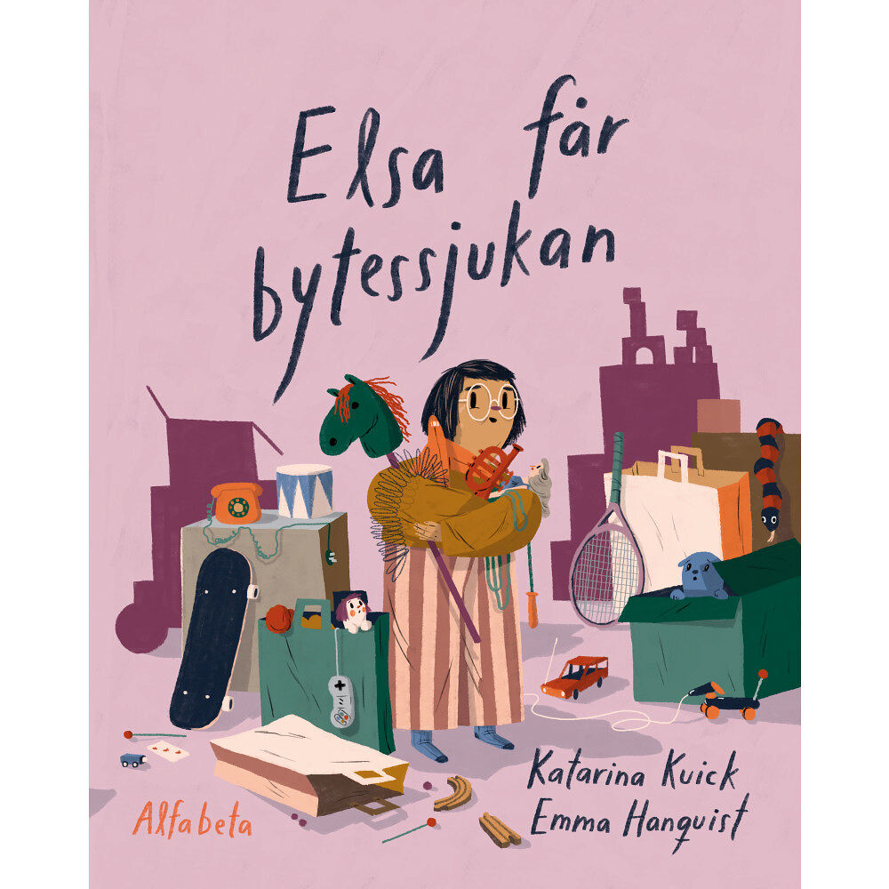 Katarina Kuick Elsa får bytessjukan (inbunden)