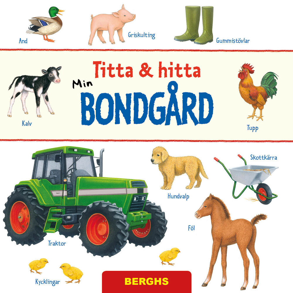 Berghs Min bondgård (bok, board book)