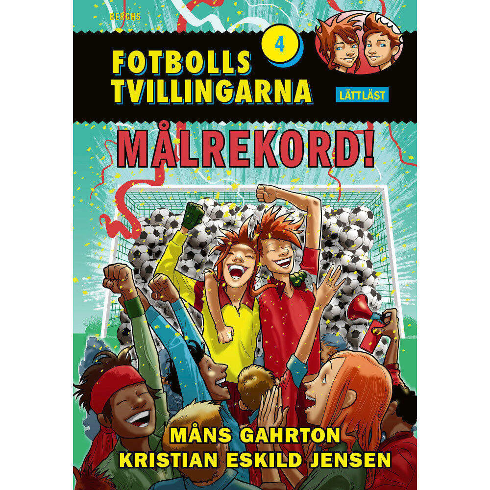 Måns Gahrton Målrekord! (lättläst) (inbunden)