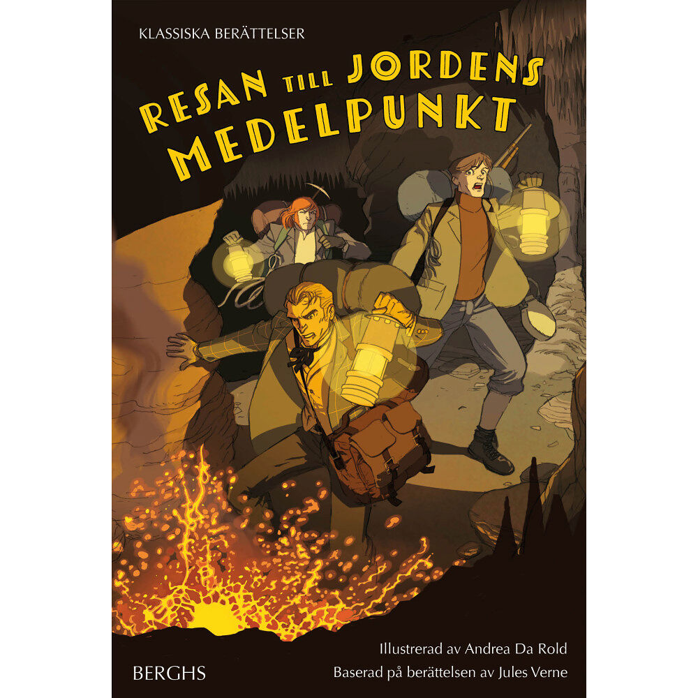 Jules Verne Resan till jordens medelpunkt (inbunden)