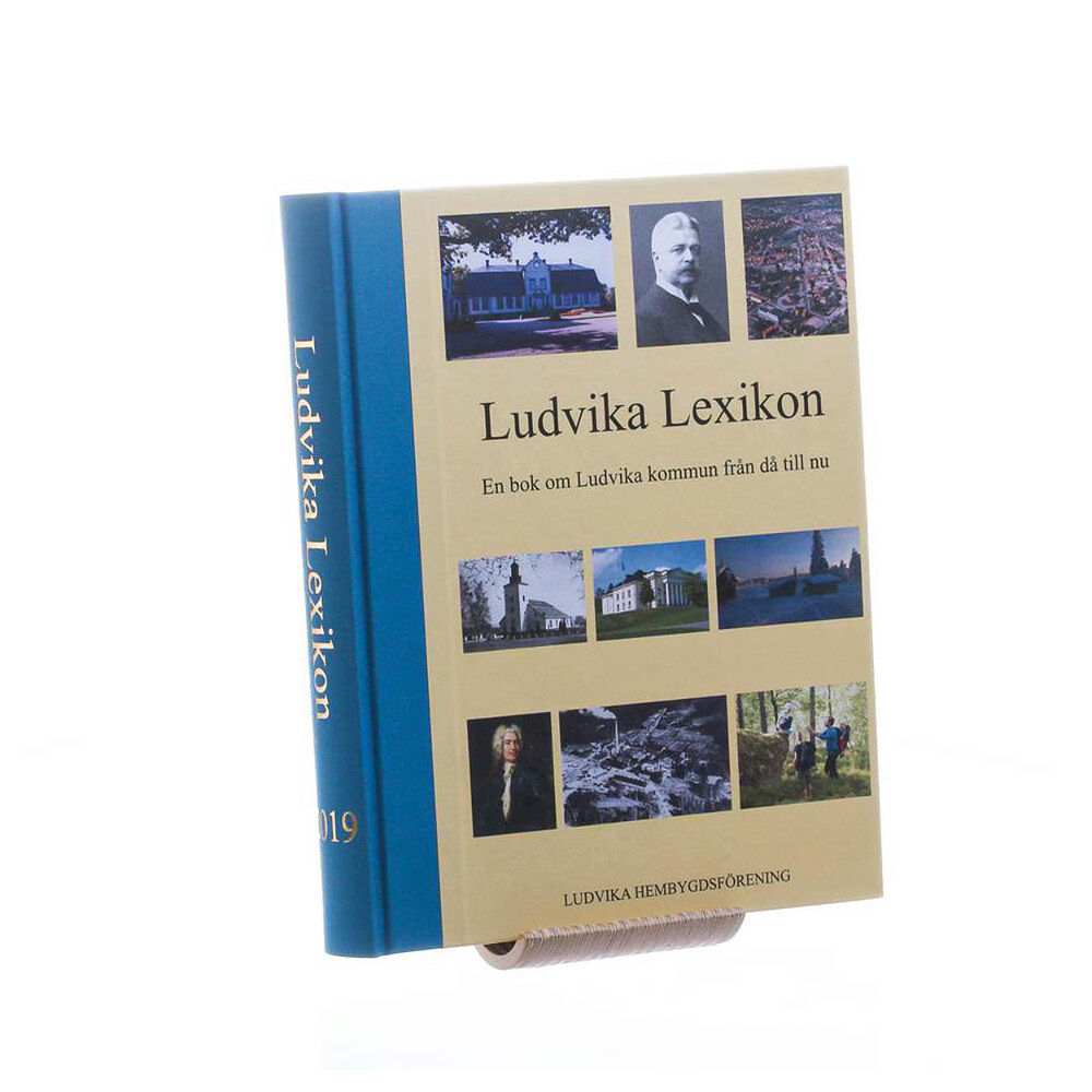 Hans Häglund Ludvika Lexikon (bok, halvklotband)