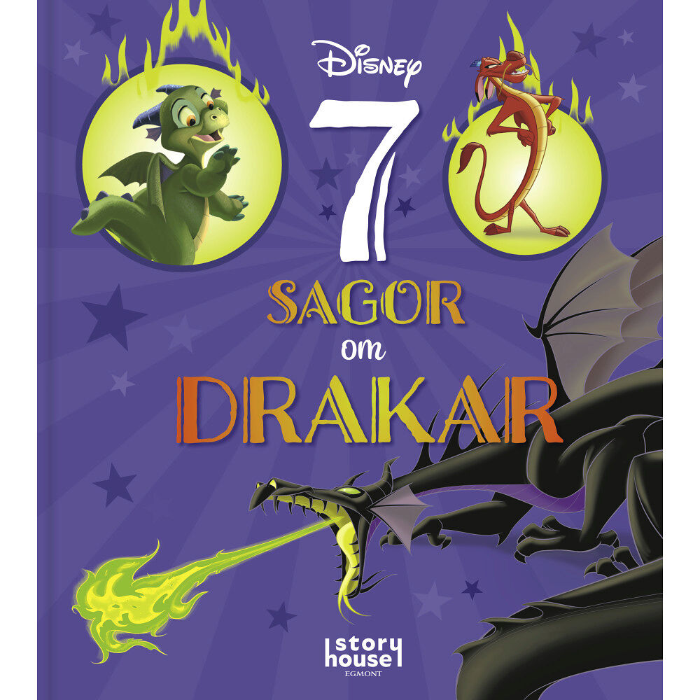 Egmont Story House 7 sagor om drakar (bok, kartonnage)