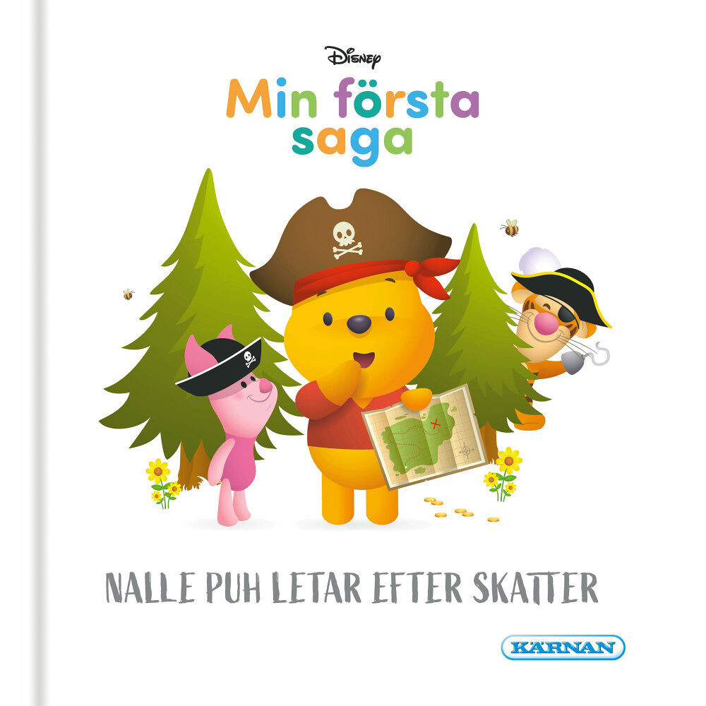 Egmont Story House Nalle Puh letar efter skatter (bok, kartonnage)