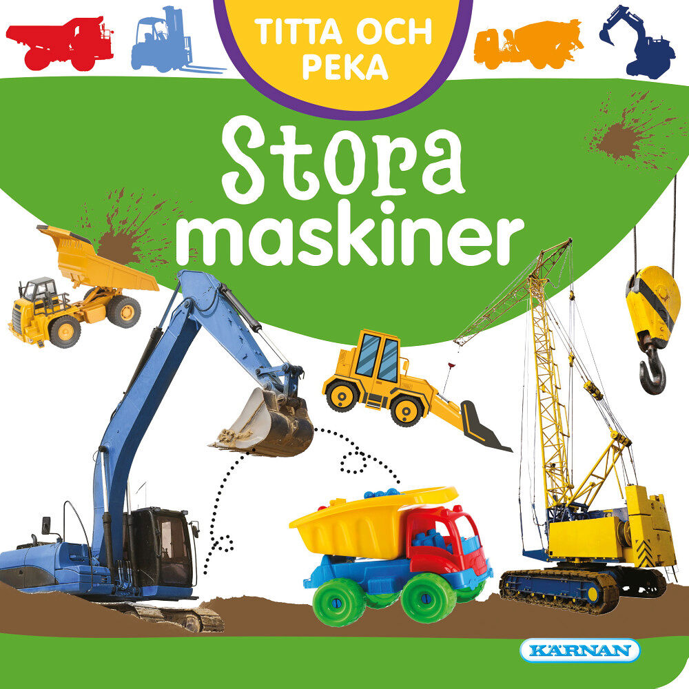 Egmont Story House Stora maskiner (bok, board book)