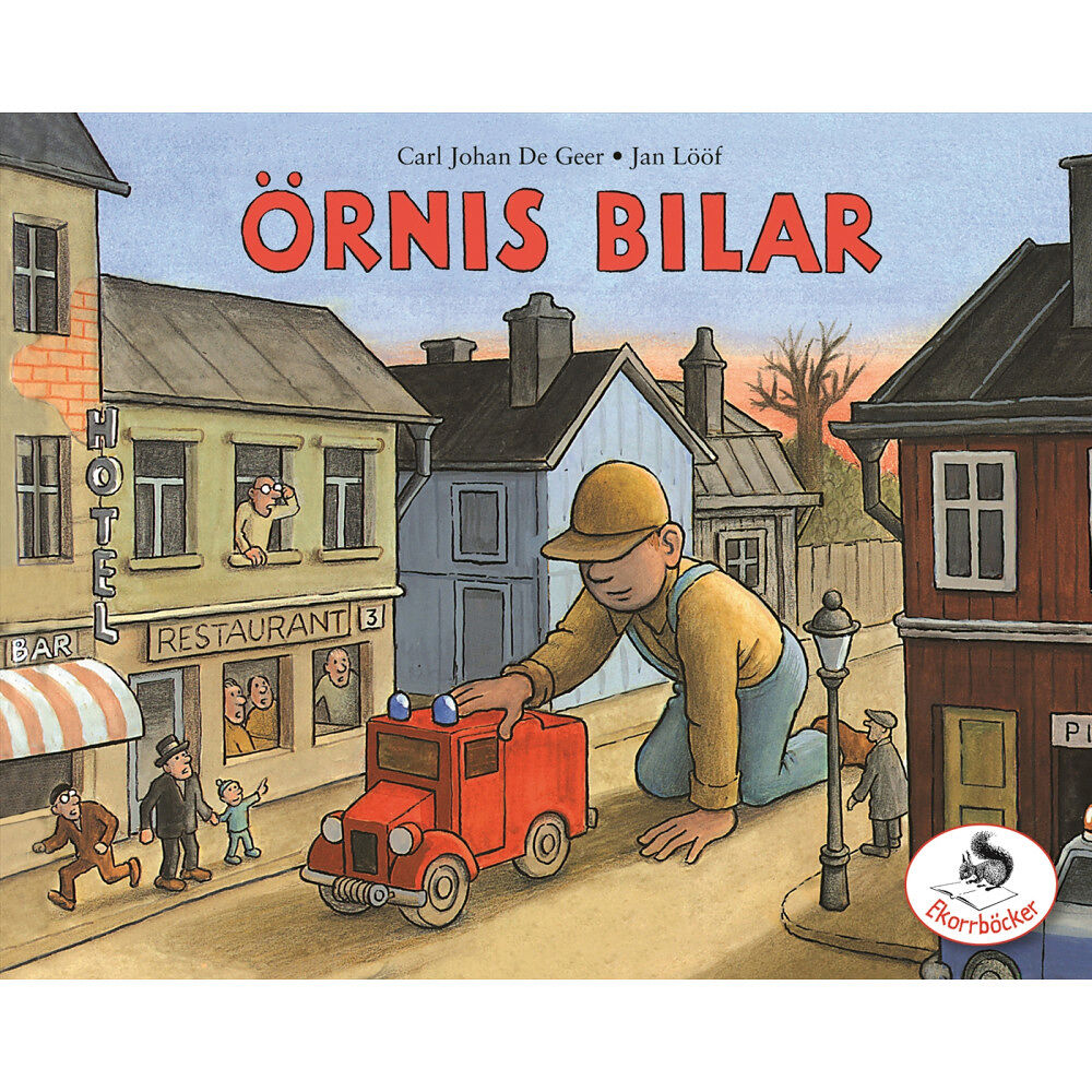 Carl Johan De Geer Örnis bilar (bok, kartonnage)