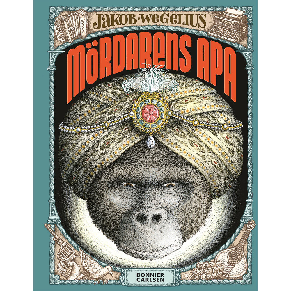 Jakob Wegelius Mördarens apa (bok, kartonnage)