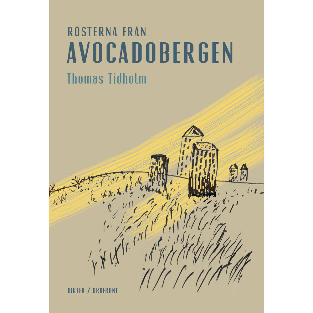 Thomas Tidholm Rösterna från Avocadobergen (bok, danskt band)