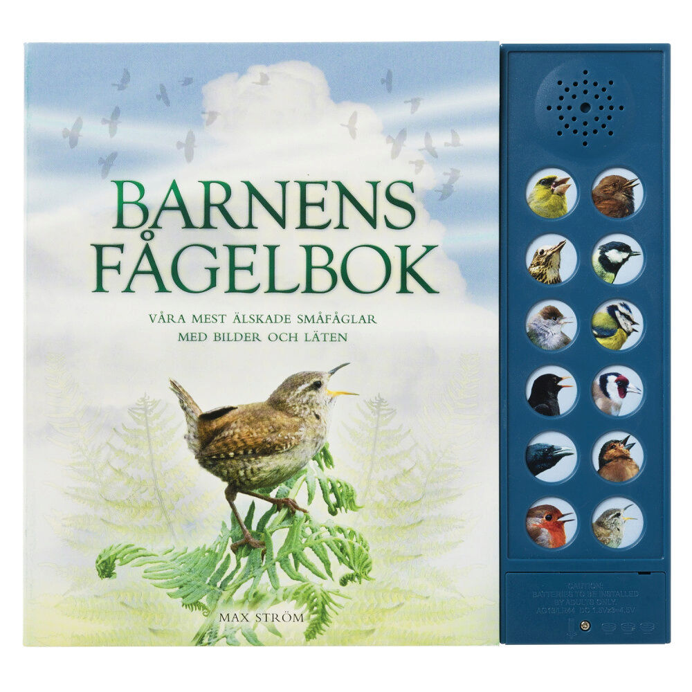 Andrea Pinnington Barnens fågelbok : våra mest älskade småfåglar med bilder och läten (bok, board book)