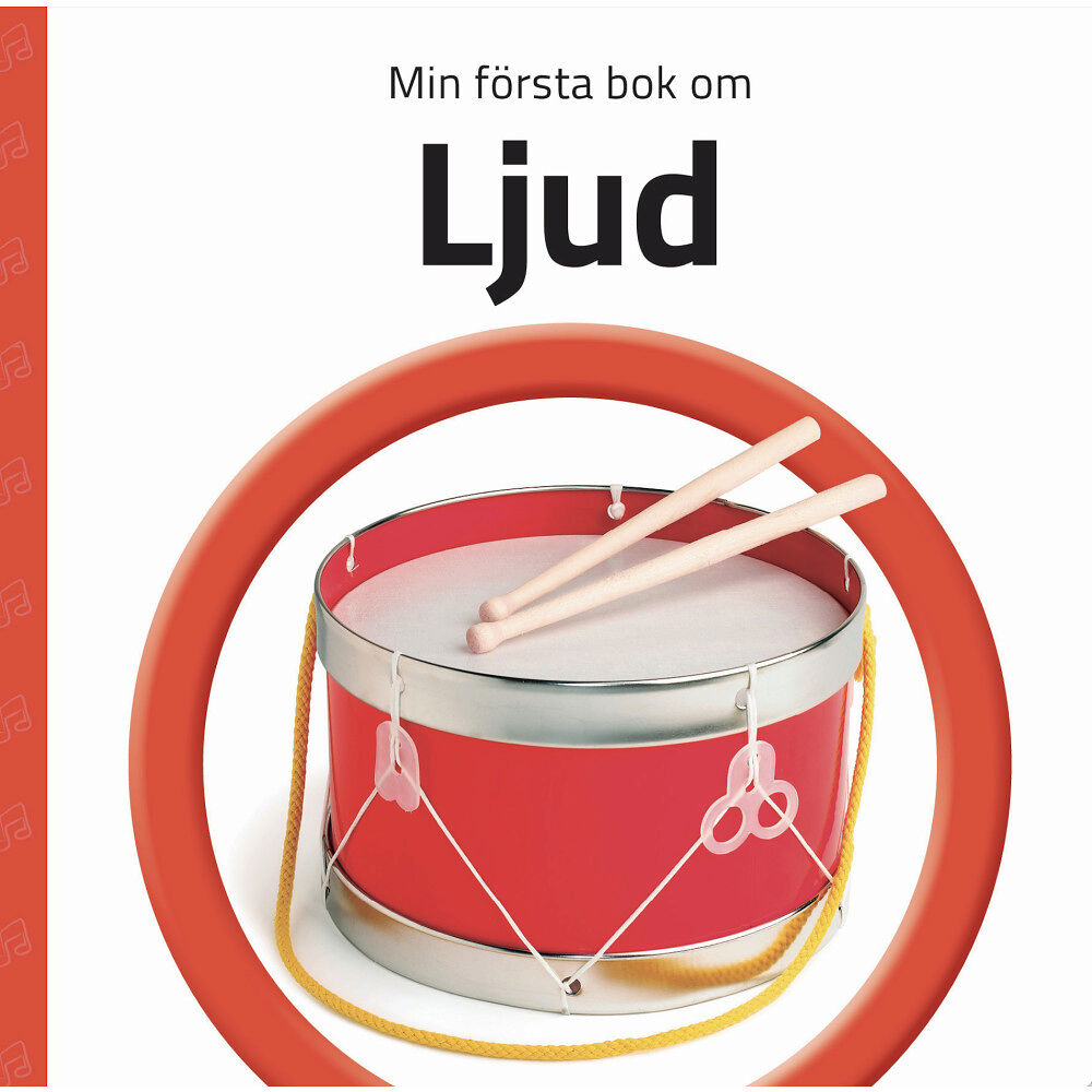 Globe förlaget Min första bok om ljud (bok, board book)