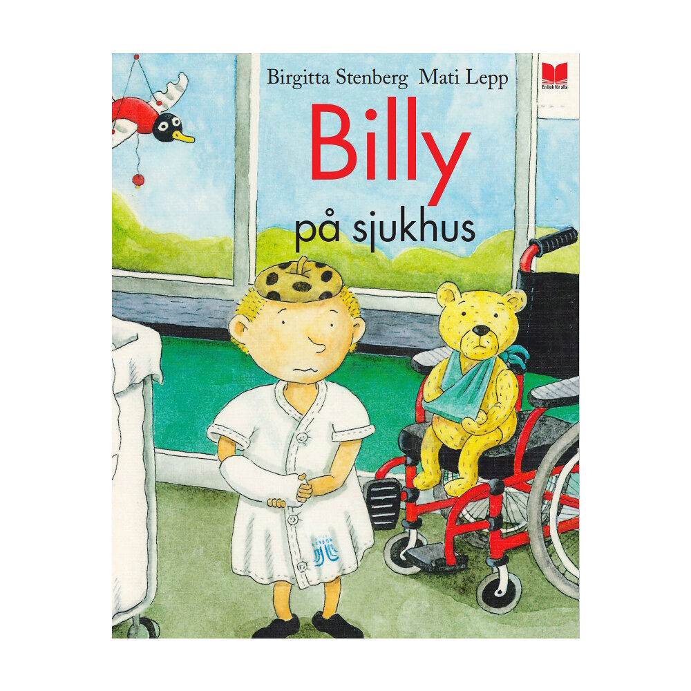 Birgitta Stenberg Billy på sjukhus (inbunden)