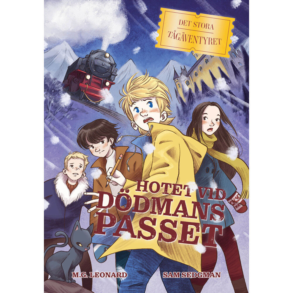 M. G. Leonard Hotet vid Dödmanspasset (bok, kartonnage)