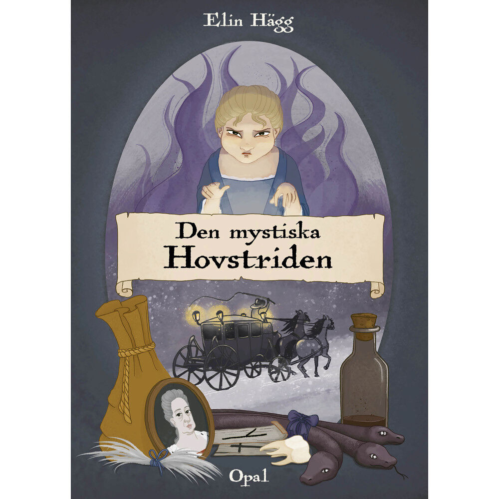 Elin Hägg Den mystiska hovstriden (inbunden)