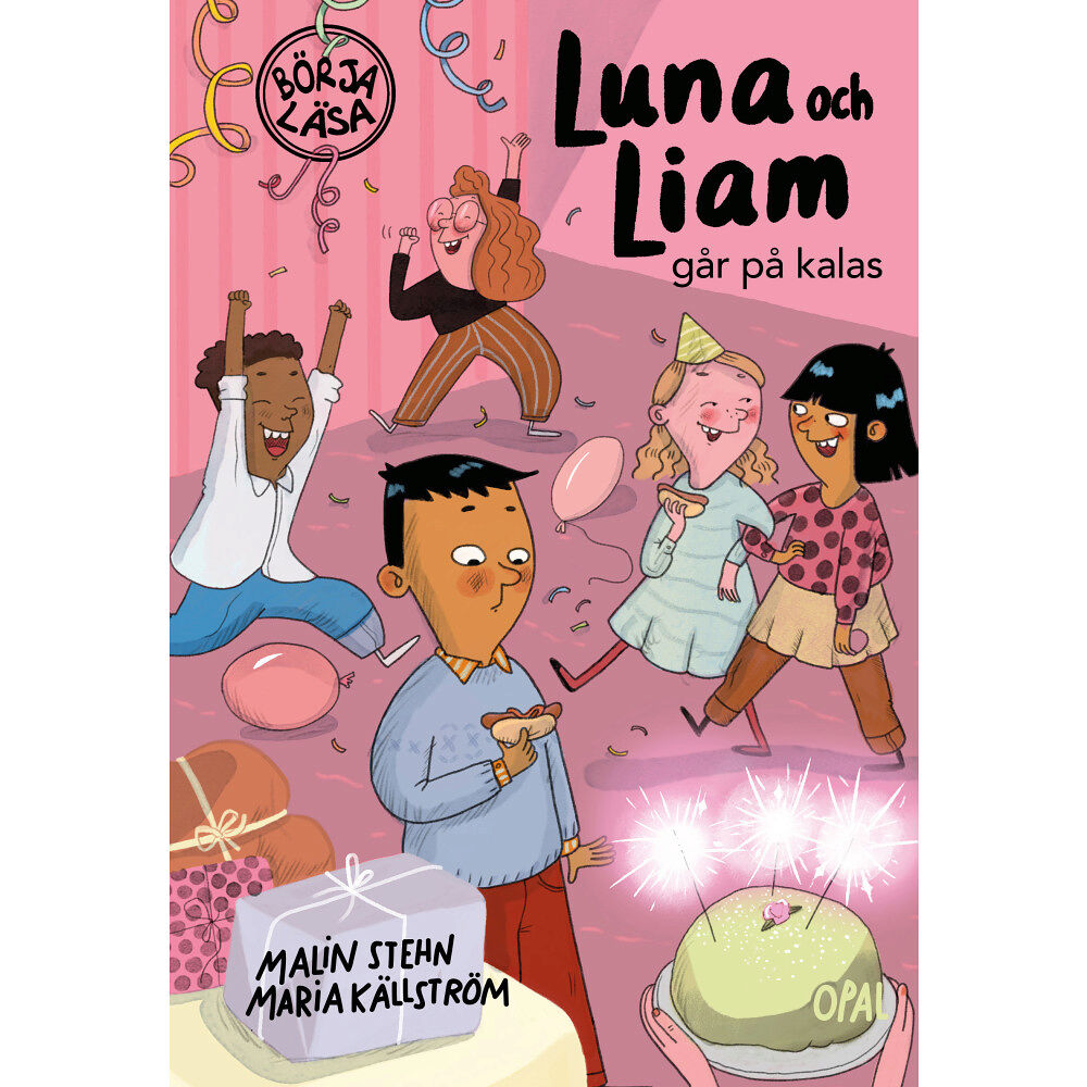 Malin Stehn Luna och Liam går på kalas (inbunden)