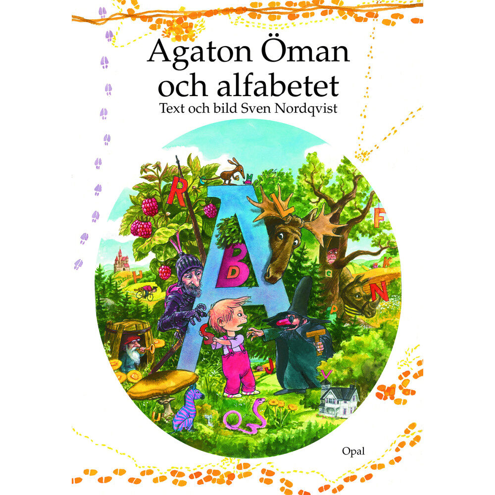 Sven Nordqvist Agaton Öman och alfabetet (inbunden)