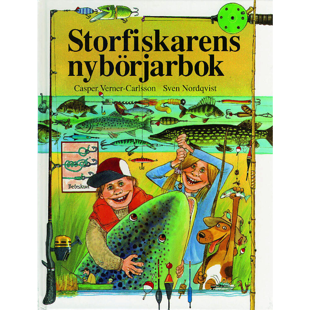 Casper Verner-Carlsson Storfiskarens nybörjarbok (inbunden)