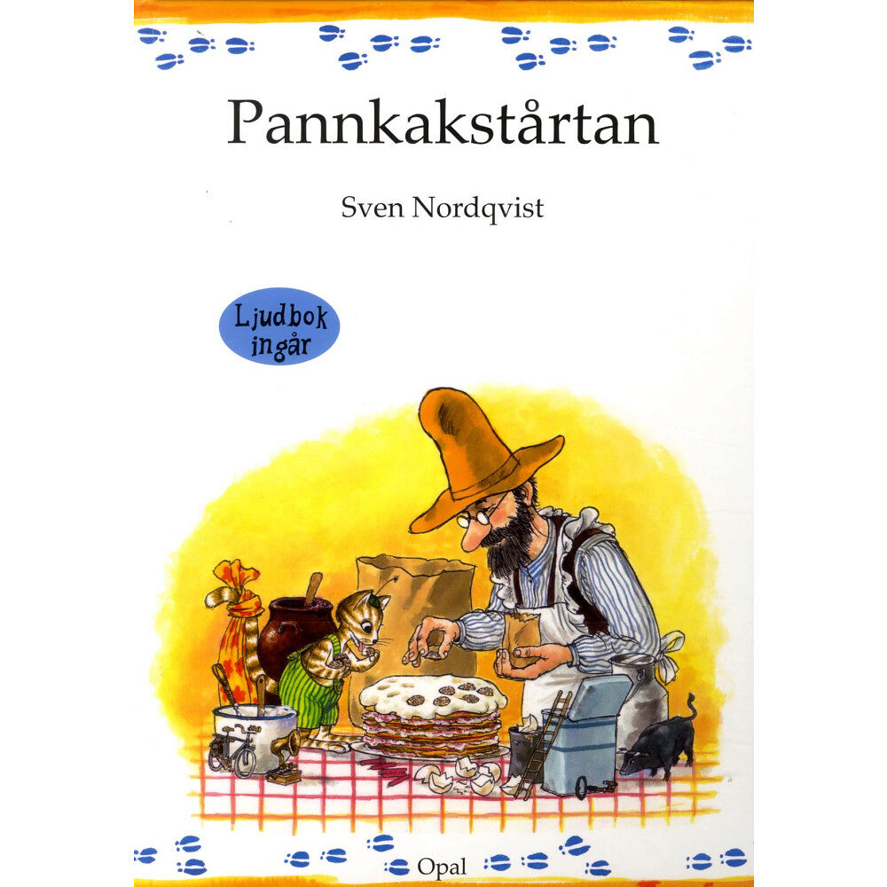 Sven Nordqvist Pannkakstårtan (med ljudbok) (inbunden)