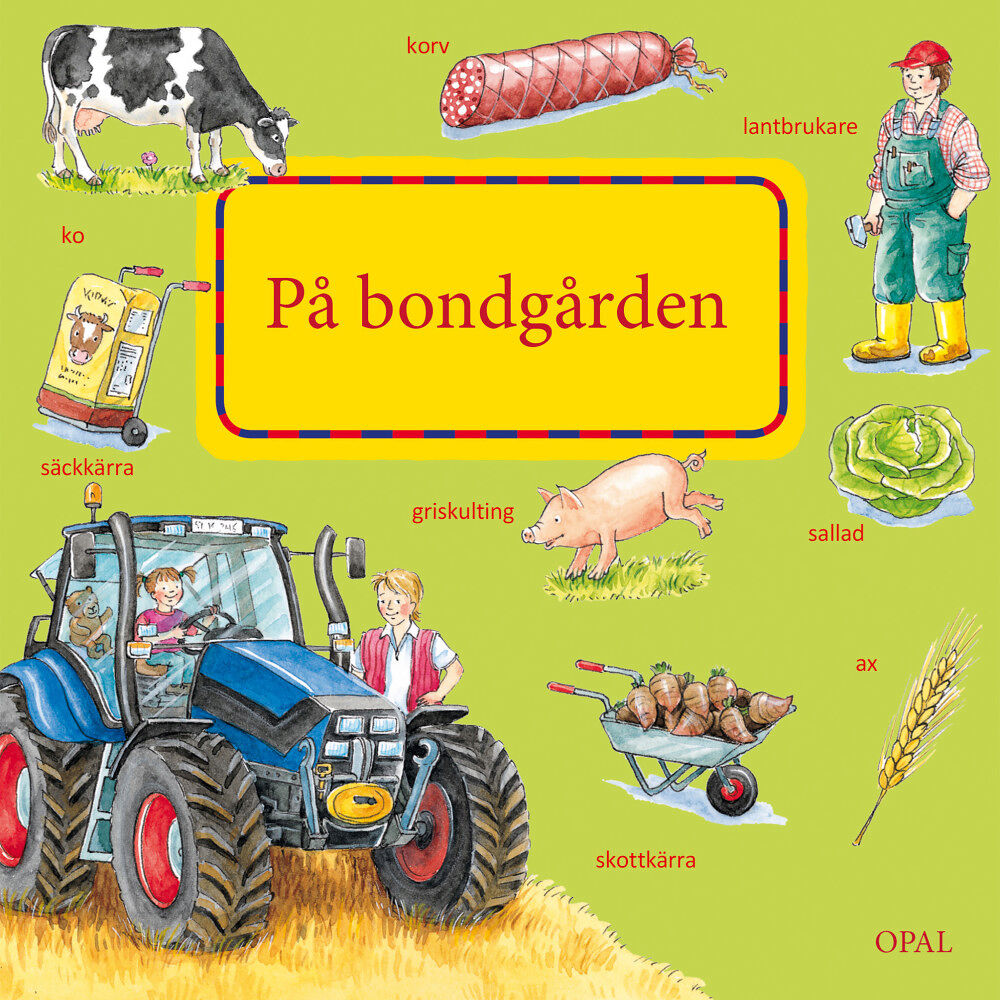 Susanne Gernhäuser På bondgården (bok, board book)