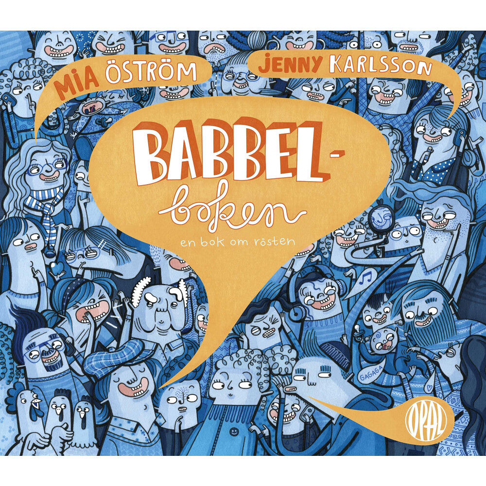 Mia Öström Babbelboken : en bok om rösten (inbunden)