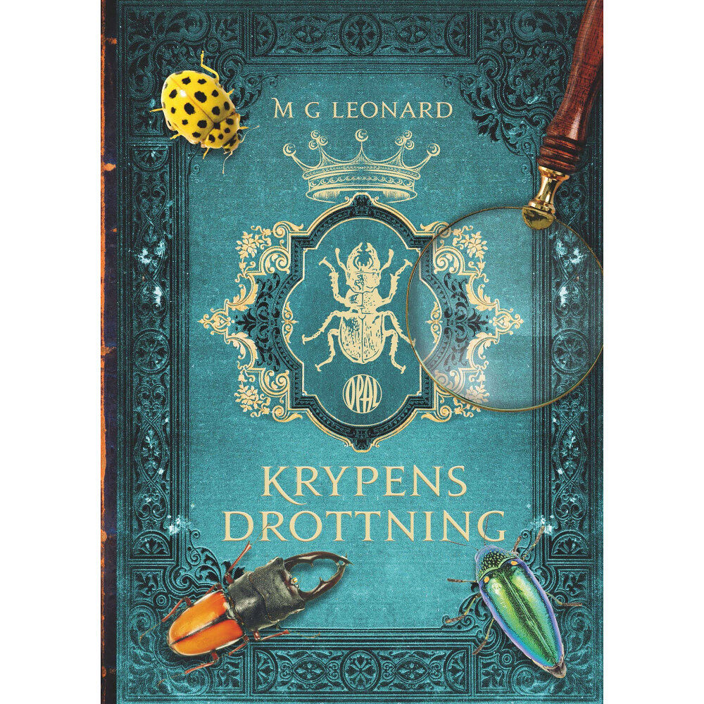 M. G. Leonard Krypens drottning (bok, kartonnage)