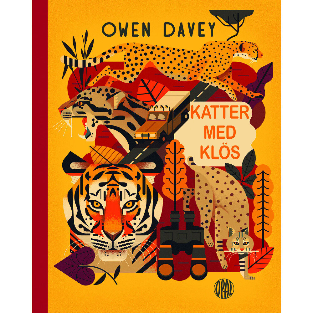 Owen Davey Katter med klös (inbunden)