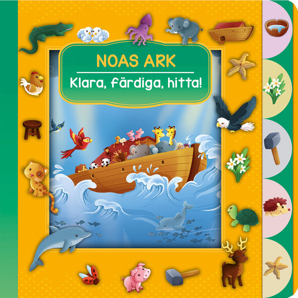 Vanessa Carroll Noas ark - Klara, färdiga, hitta! (bok, board book)
