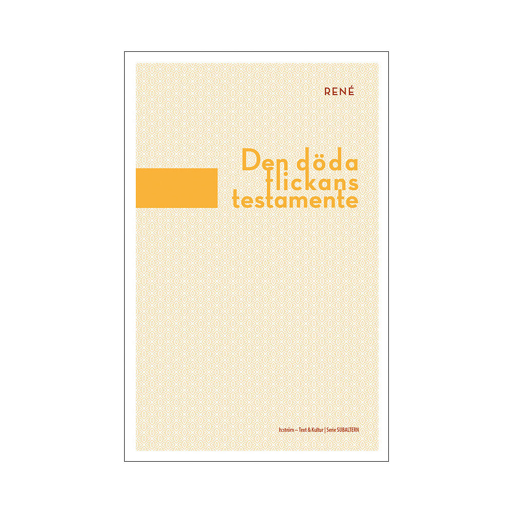 H:ström Text & Kultur Den döda flickans testamente (bok, danskt band)