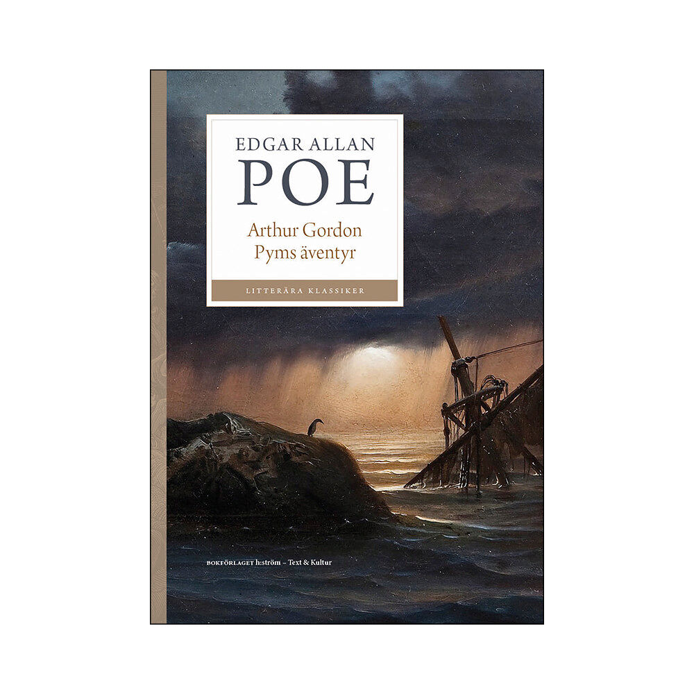 Edgar Allan Poe Arthur Gordon Pyms äventyr (bok, danskt band)