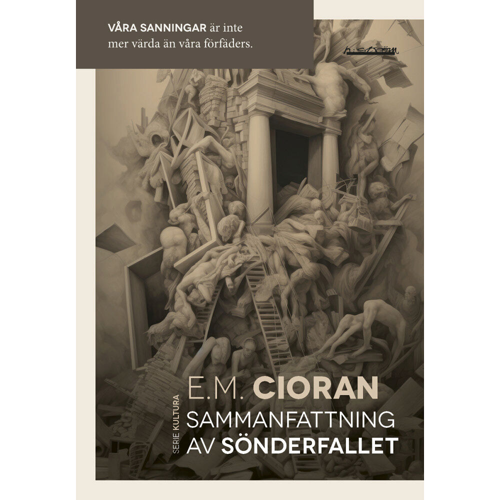 E. M. Cioran Sammanfattning av sönderfallet (bok, danskt band)