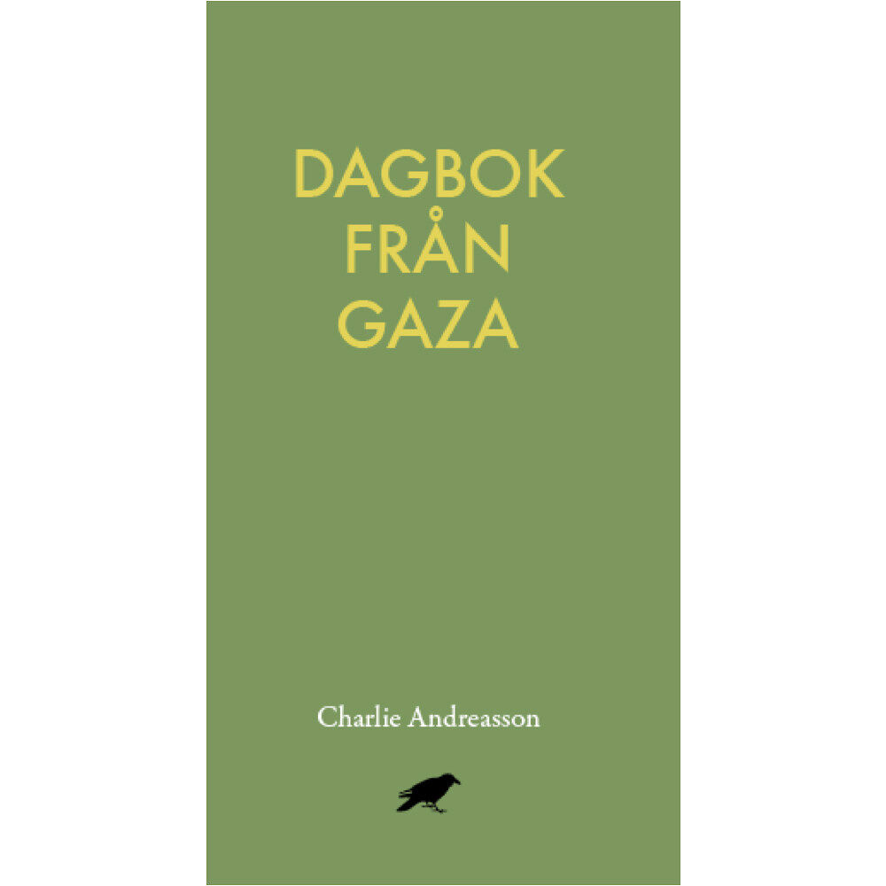 Charlie Andreasson Dagbok från Gaza (bok, danskt band)