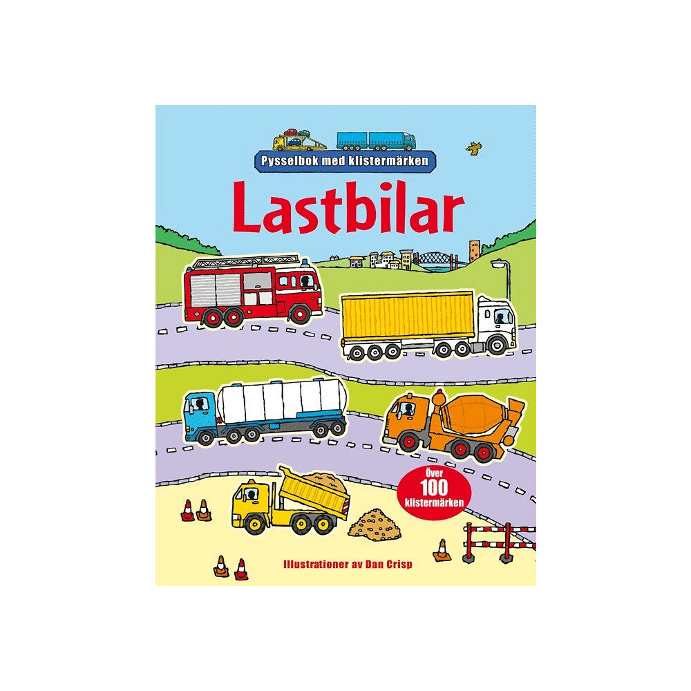Sam Taplin Lastbilar : pysselbok med klistermärken (häftad)