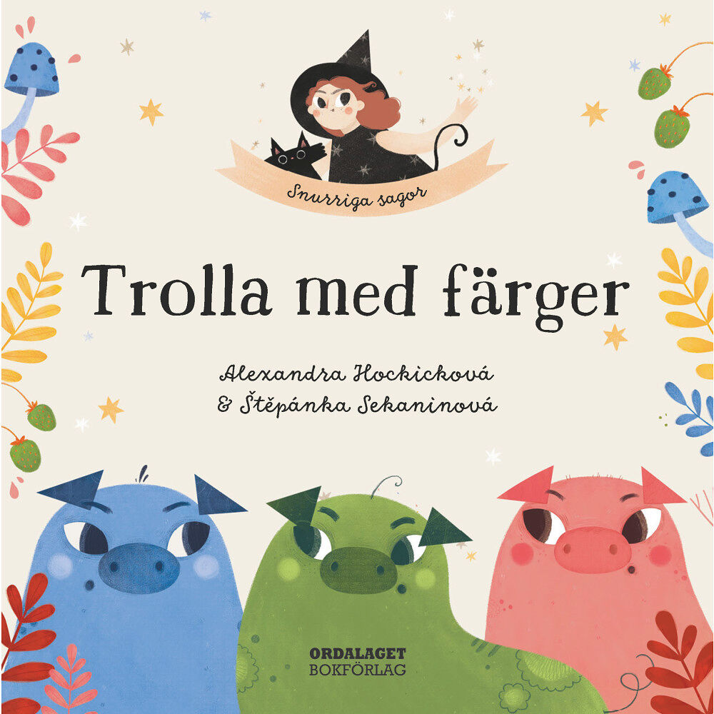 Stepánka Sekaninová Trolla med färger (bok, board book)