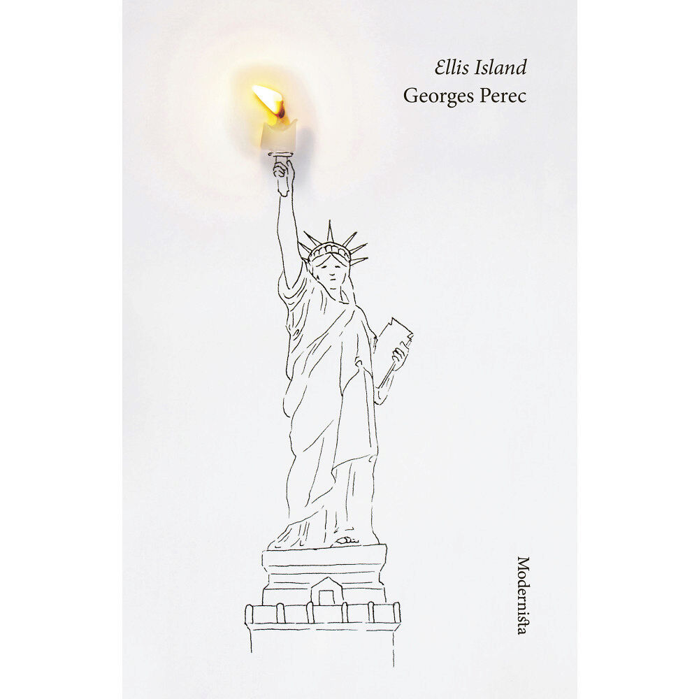 Georges Perec Ellis Island (bok, danskt band)
