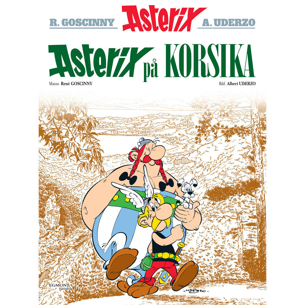 Rene Goscinny Asterix på Korsika (häftad)