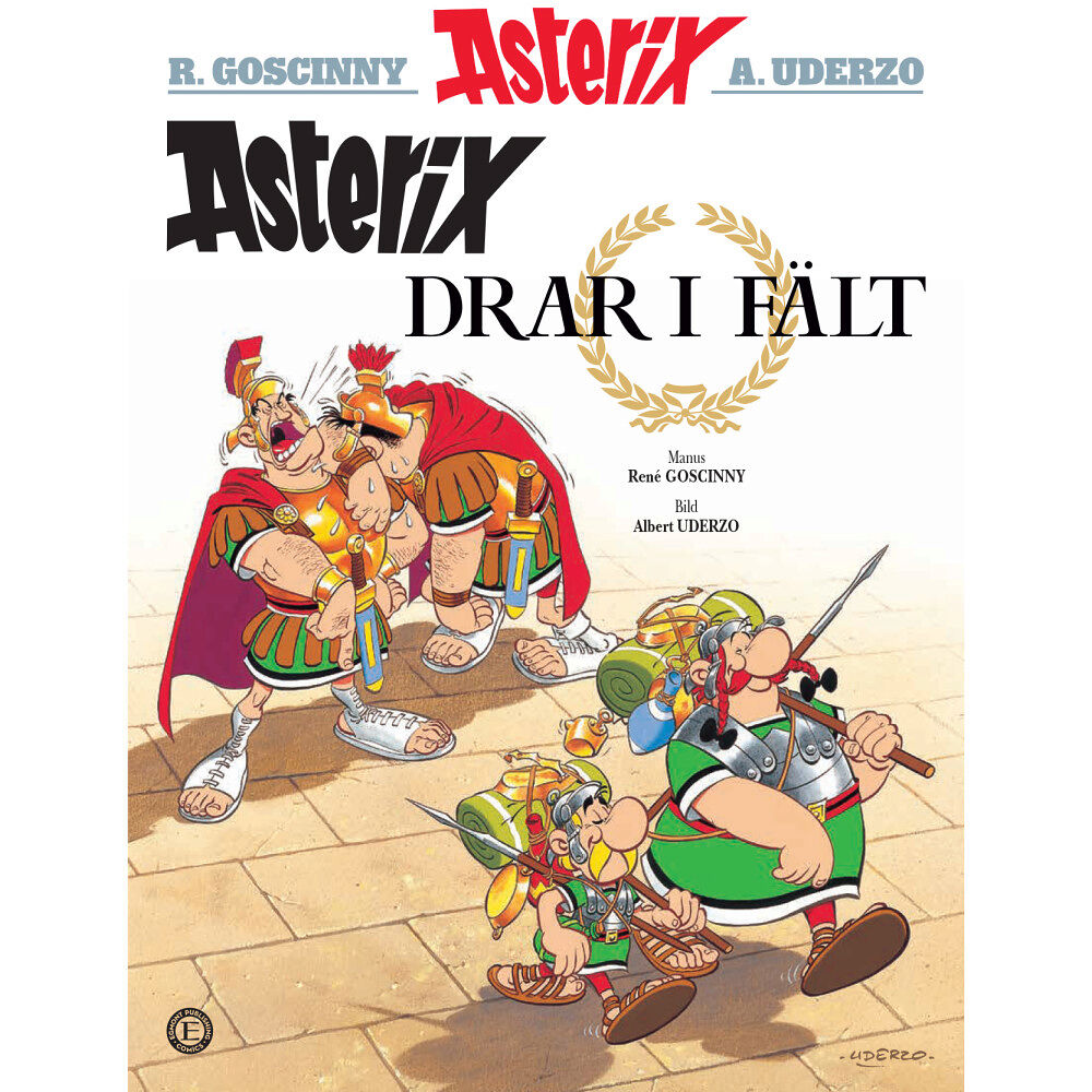 Rene Goscinny Asterix drar i fält (häftad)