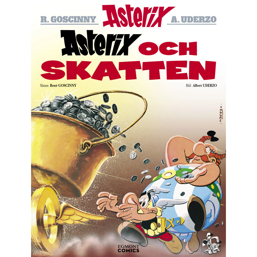 Rene Goscinny Asterix och skatten (häftad)