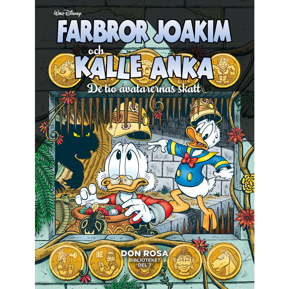 Don Rosa Farbror Joakim och Kalle Anka. De tio avatarernas skatt (bok, kartonnage)
