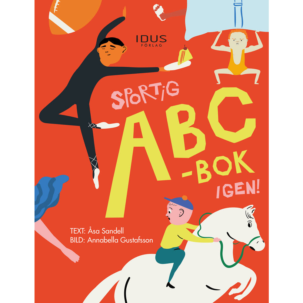 Åsa Sandell Sportig ABC-bok igen! (inbunden)