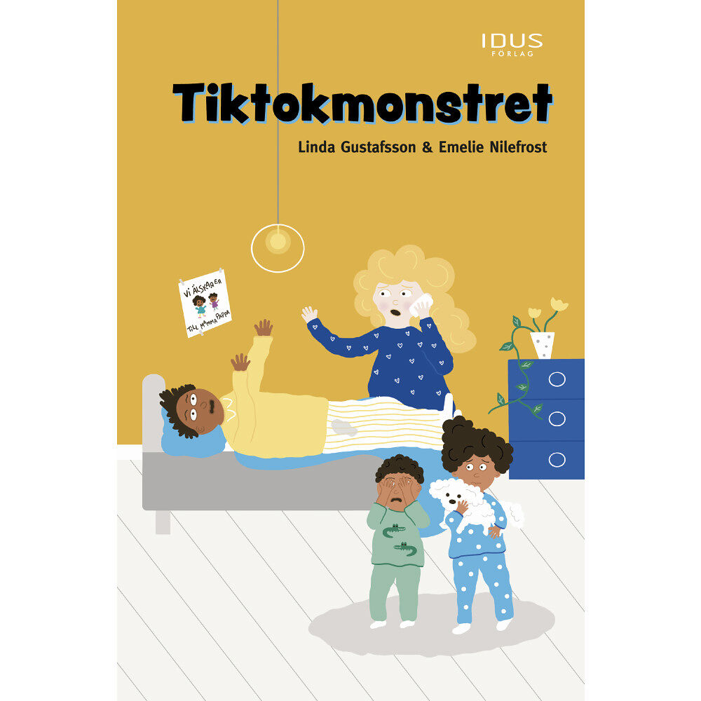 Linda Gustafsson Tiktokmonstret (bok, kartonnage)