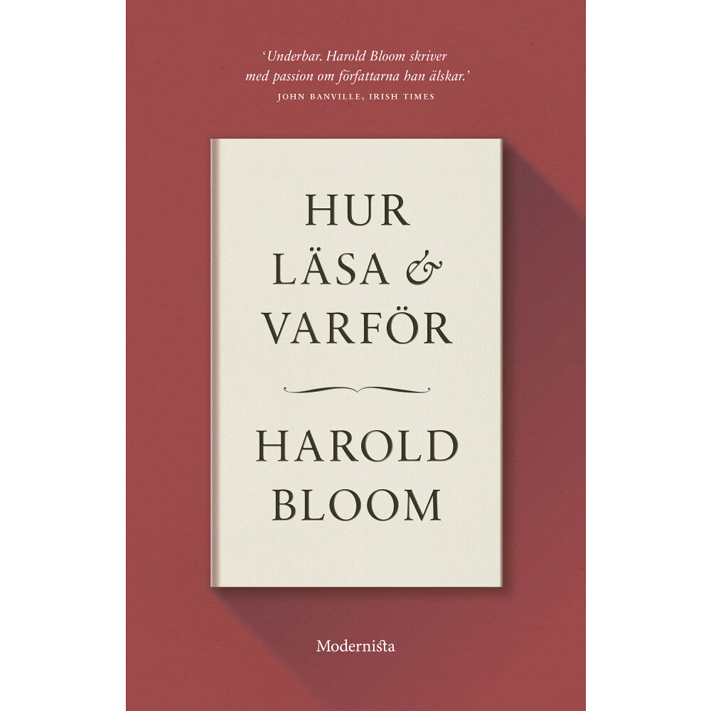Harold Bloom Hur läsa och varför (inbunden)