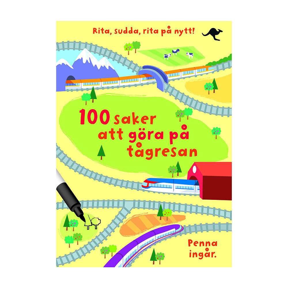 Fiona Watt 100 saker att göra på tågresan (bok)