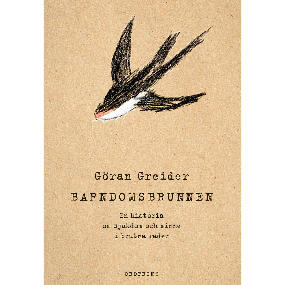 Göran Greider Barndomsbrunnen : en historia om sjukdom och minne i brutna rader (inbunden)