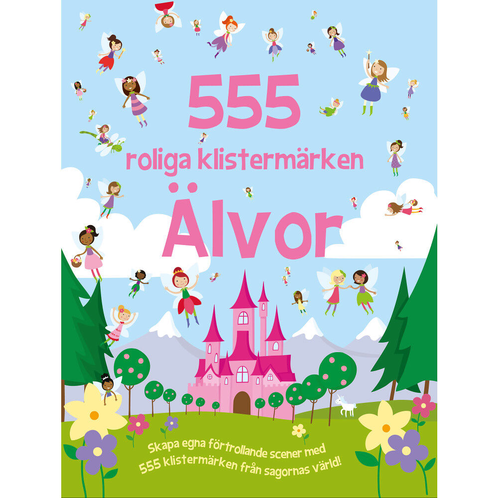 Susan Mayes 555 roliga klistermärken. Älvor (häftad)