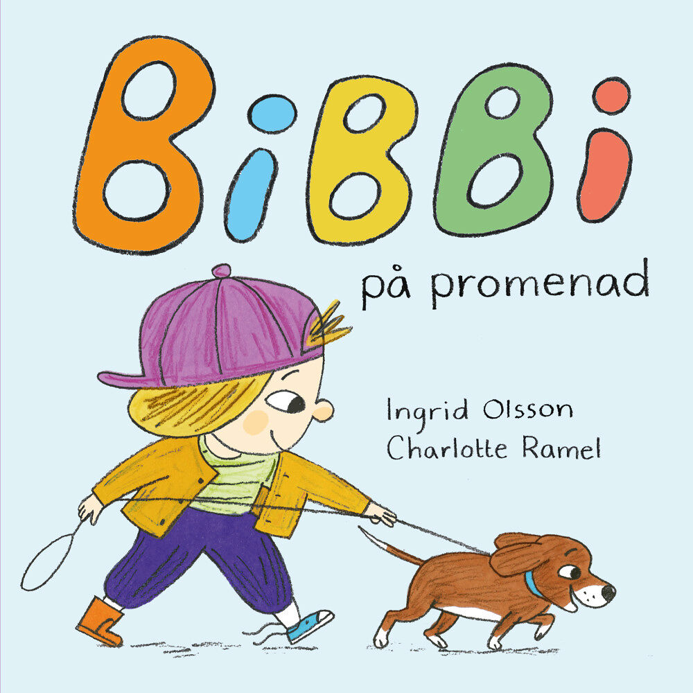 Ingrid Olsson Bibbi på promenad (bok, board book)