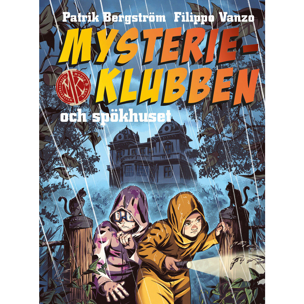 Patrik Bergström Mysterieklubben och spökhuset (inbunden)
