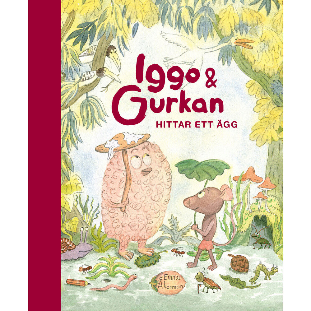 Lilla Piratförlaget Iggo och Gurkan hittar ett ägg (inbunden)