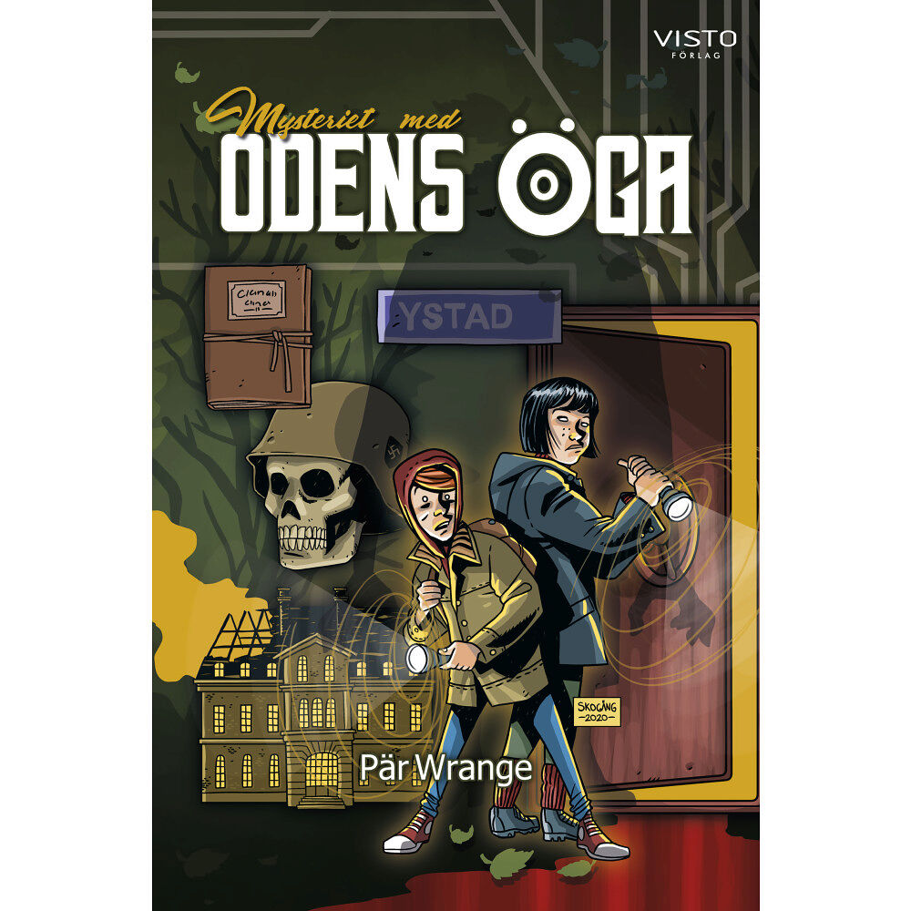 Pär Wrange Mysteriet med Odens öga (bok, danskt band)