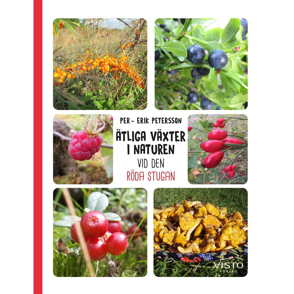Per-Erik Petersson Ätliga växter i naturen vid den röda stugan (inbunden)
