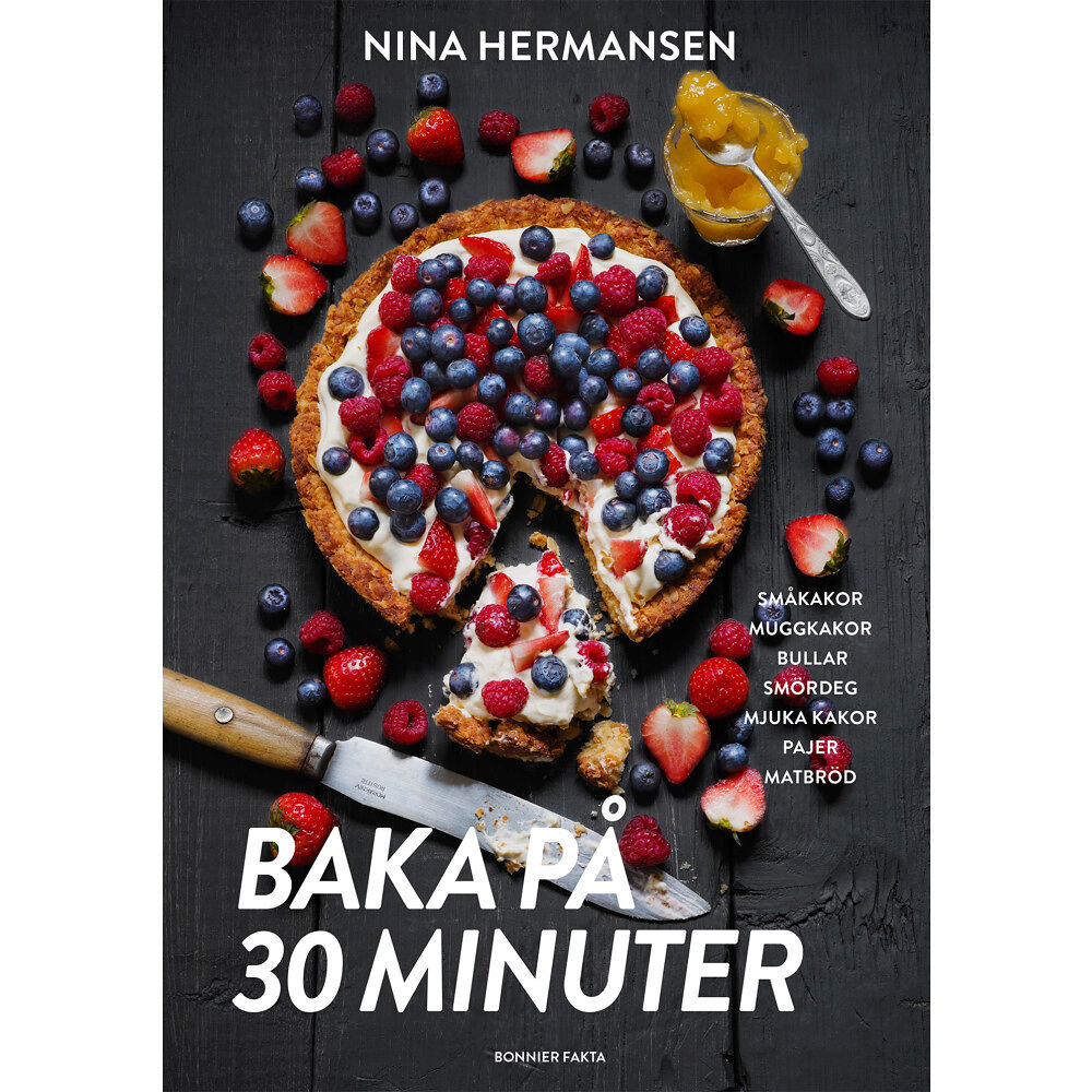 Nina Hermansen Baka på 30 minuter : underbara bakverk för fikasugna (bok, danskt band)